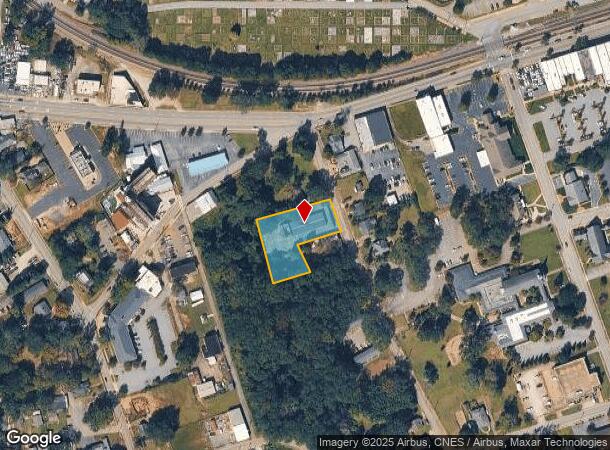  106 S 2Nd St, Easley, SC Parcel Map