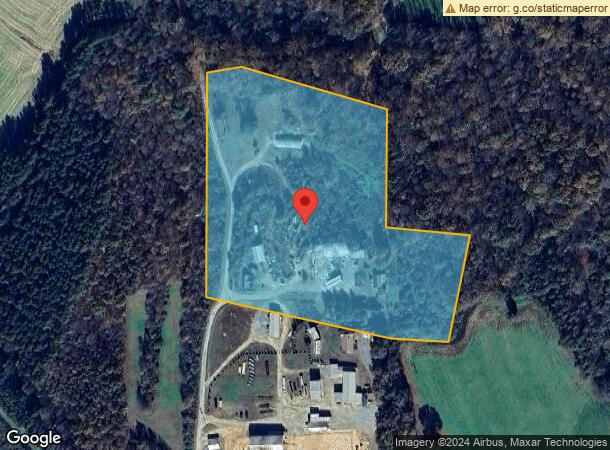  6544 Nc Highway 47, Denton, NC Parcel Map