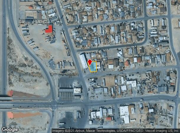  605 Zinn Rd, Canutillo, TX Parcel Map