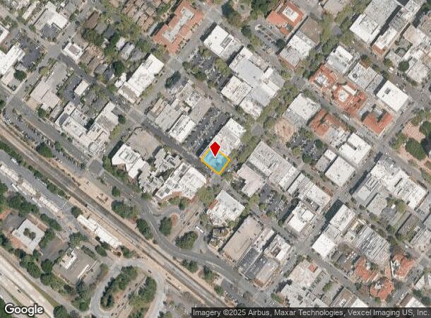 151 University Ave, Palo Alto, CA Parcel Map