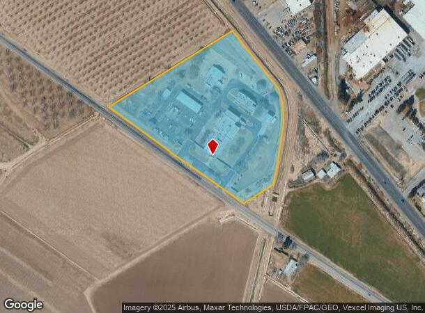  16001 Socorro Rd, Fabens, TX Parcel Map
