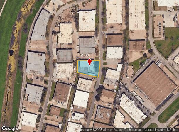  9209 King Arthur Dr, Dallas, TX Parcel Map