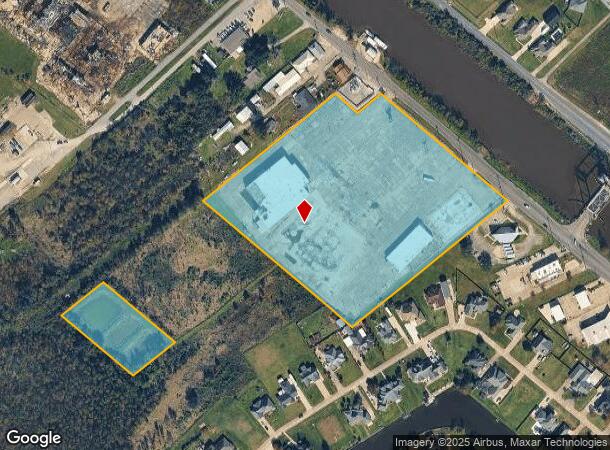 13980 W Main St, Larose, LA Parcel Map