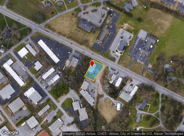  408 S Main St, Mauldin, SC Parcel Map