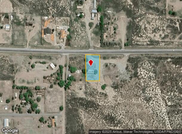 12536 E Us Highway 160, Alamosa, CO Parcel Map