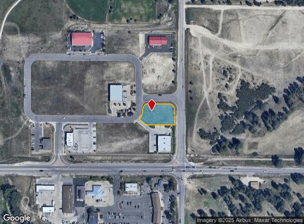 799 Crossroads Cir, Elizabeth, CO Parcel Map