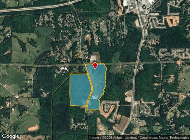  2664 S Van Wert Rd, Villa Rica, GA Parcel Map