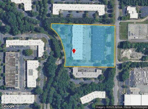 1125 Northmeadow Pkwy, Roswell, GA Parcel Map