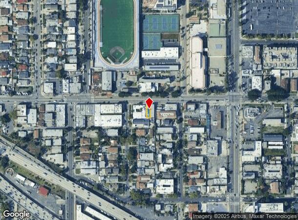  4270 Melrose Ave, Los Angeles, CA Parcel Map