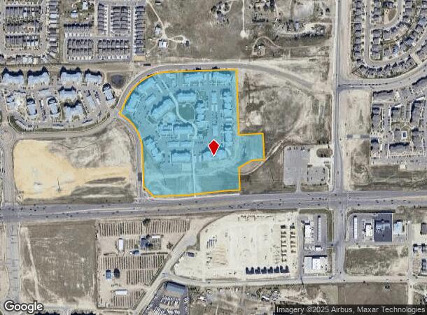  6509 Antelope Run Cir, Colorado Springs, CO Parcel Map