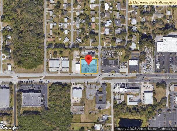  3300 W New Haven Ave, Melbourne, FL Parcel Map