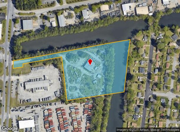  1317 Cavalier Blvd, Chesapeake, VA Parcel Map