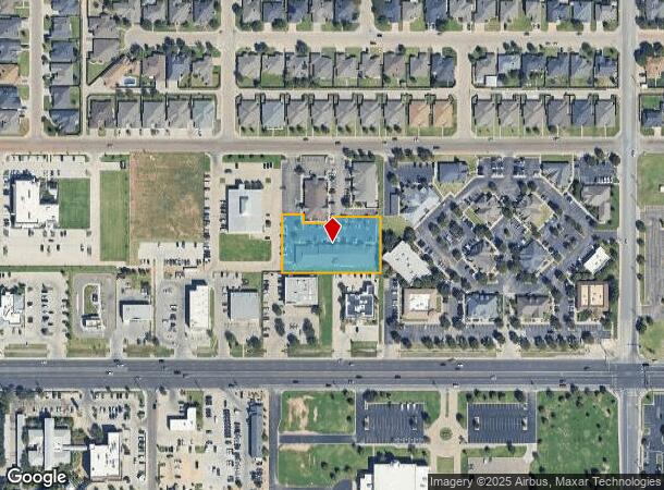 6121 79Th St, Lubbock, TX Parcel Map