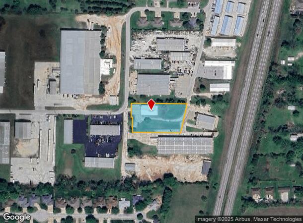 1748 N Deffer Dr, Nixa, MO Parcel Map