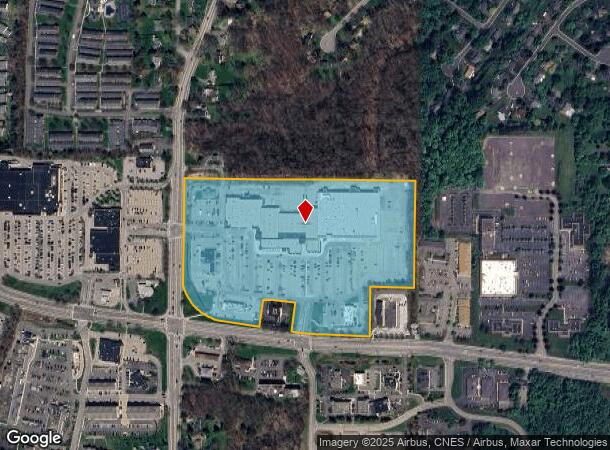  6720 Pittsford Palmyra Rd, Fairport, NY Parcel Map