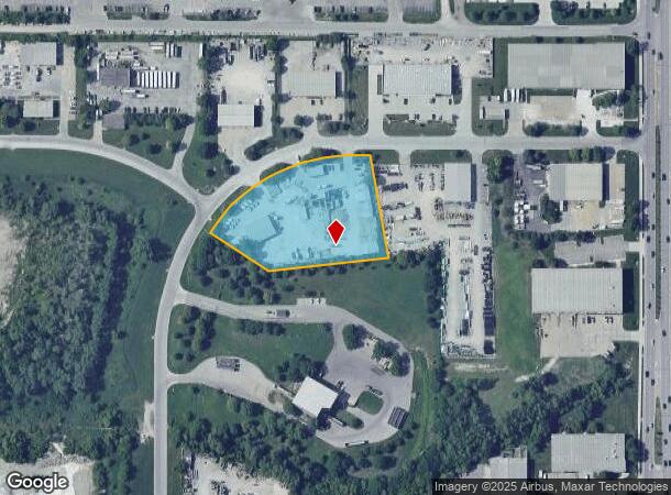 1245 W 149Th St, Olathe, KS Parcel Map