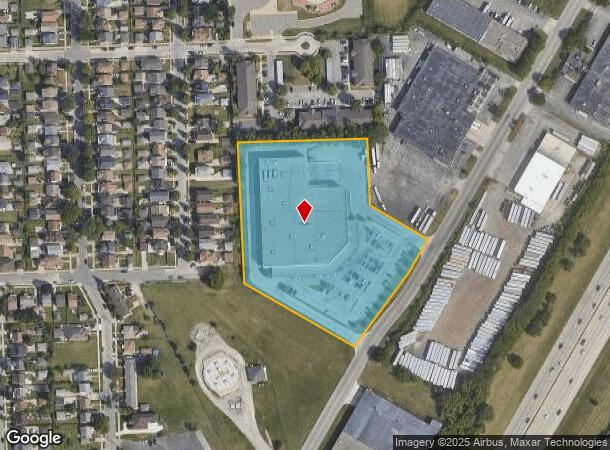  12970 Prospect St, Dearborn, MI Parcel Map