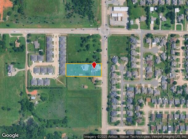  2607 N Eastern Ave, Moore, OK Parcel Map