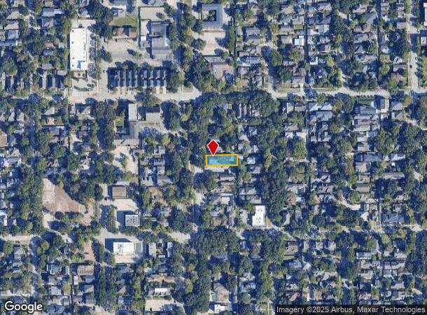  1226 Heights Blvd, Houston, TX Parcel Map