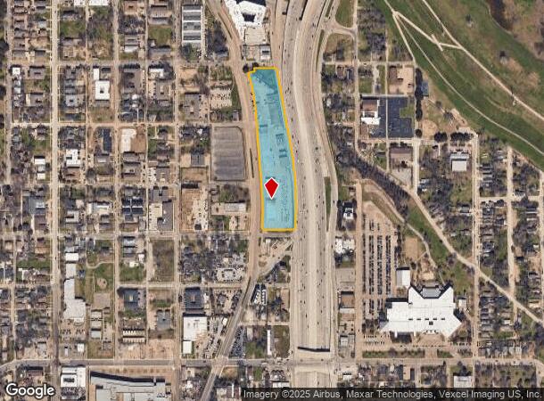  1200 E Jefferson Blvd, Dallas, TX Parcel Map
