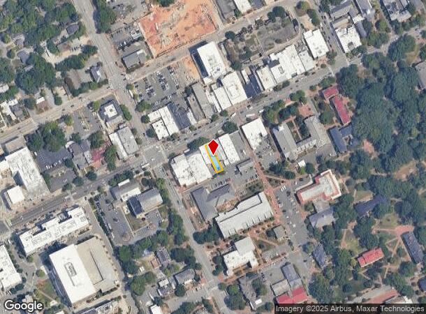  120 E Franklin St, Chapel Hill, NC Parcel Map