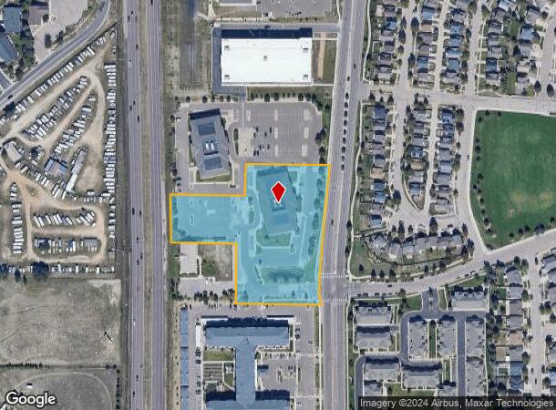  6140 Tutt Blvd, Colorado Springs, CO Parcel Map