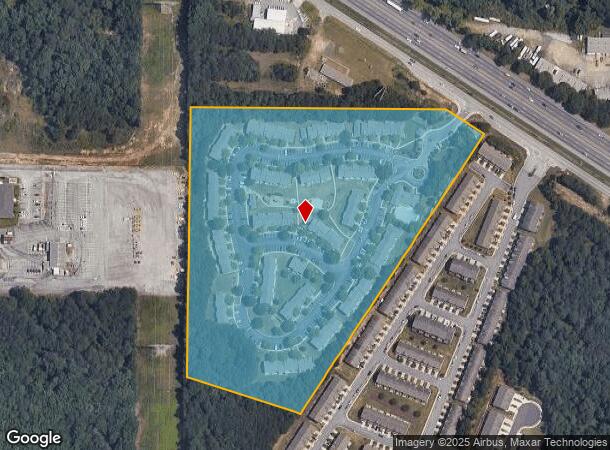  8586 Mall Pkwy, Lithonia, GA Parcel Map