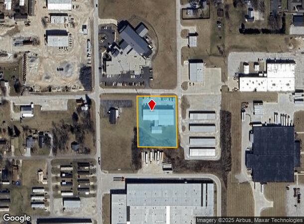  1120 E South St, Albion, IN Parcel Map