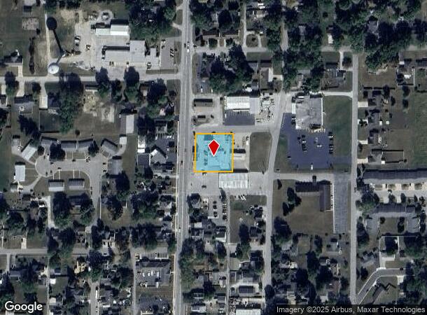  404 N Jefferson St, Ossian, IN Parcel Map