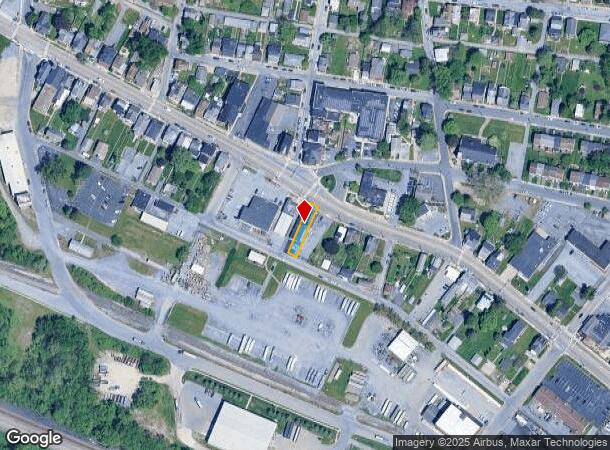  205 2Nd St, Highspire, PA Parcel Map