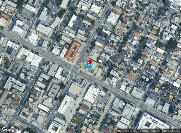  2041 Beverly Blvd, Los Angeles, CA Parcel Map