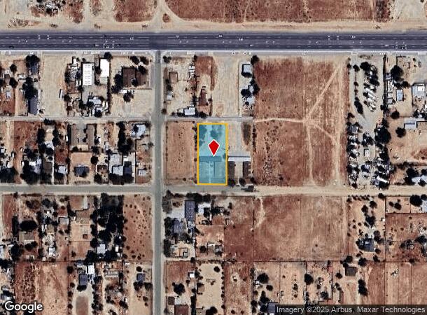  12619 E Avenue W, Pearblossom, CA Parcel Map