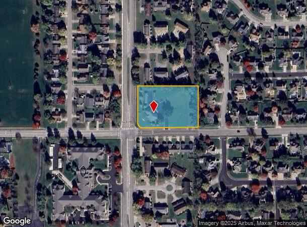 1910 Parkside Dr, Columbus, IN Parcel Map