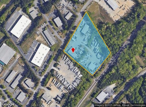 725 Brogdon Rd, Suwanee, GA Parcel Map