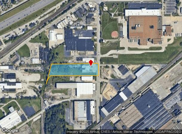  1150 E 222Nd St, Euclid, OH Parcel Map