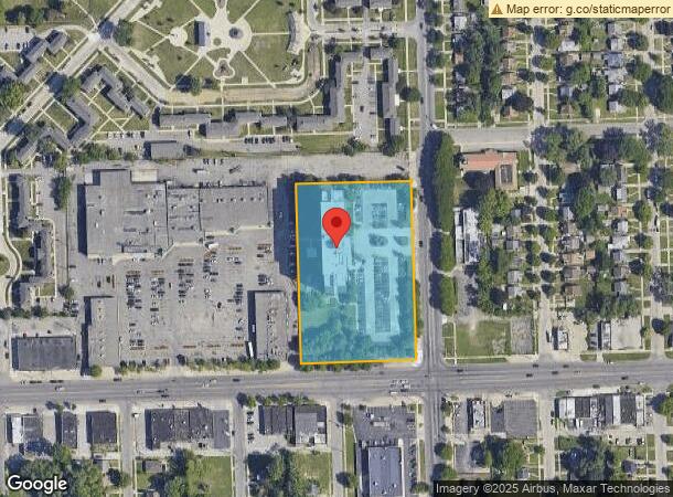  19101 Evergreen Rd, Detroit, MI Parcel Map