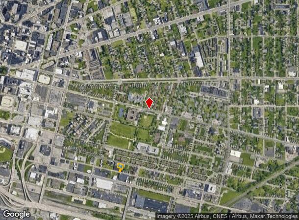  329 Swan St, Buffalo, NY Parcel Map