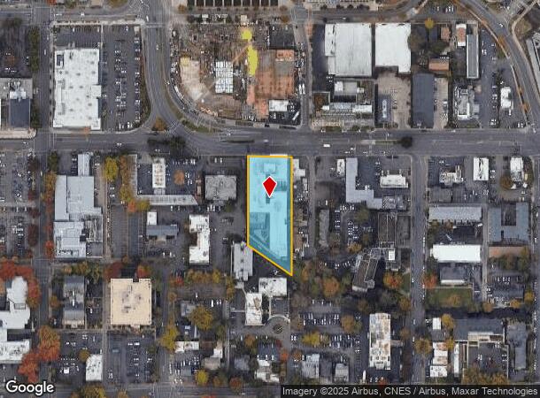  480 E Broadway, Eugene, OR Parcel Map