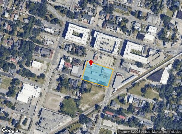  3013 Barnard St, Savannah, GA Parcel Map
