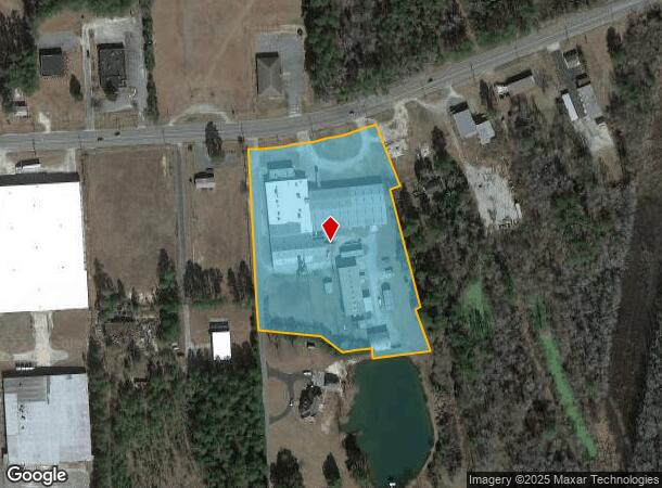  910 Jefferson St, Whiteville, NC Parcel Map