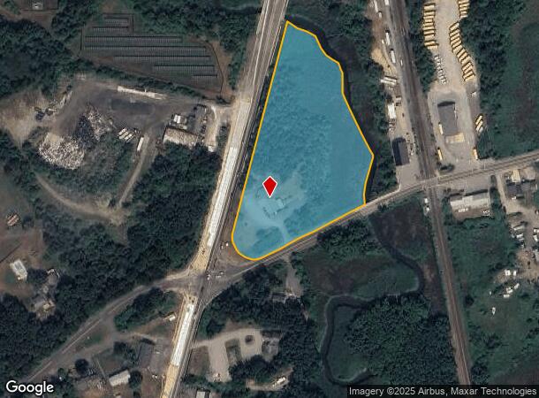  96 Hanover St, Newbury, MA Parcel Map