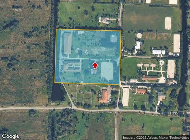 3287 Grande Rd, Loxahatchee, FL Parcel Map