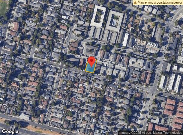  527 E Taylor Ave, Sunnyvale, CA Parcel Map