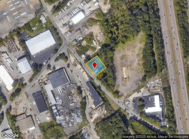  245 Page St, Stoughton, MA Parcel Map