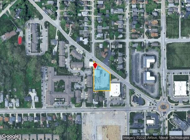  1900 Churchman Ave, Beech Grove, IN Parcel Map