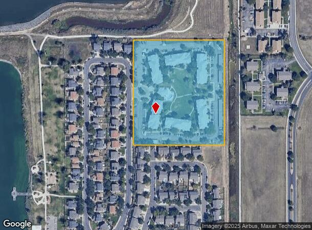  744 Mockingbird St, Brighton, CO Parcel Map