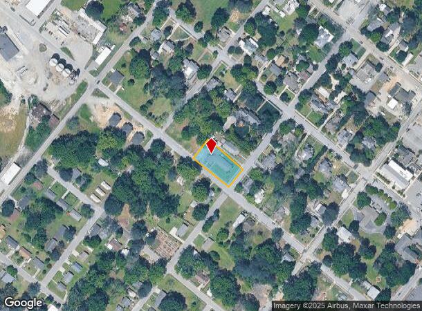 4334 W Pine St, Farmville, NC Parcel Map