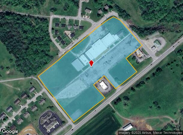 154 Pleasant Retreat Dr, Lancaster, KY Parcel Map