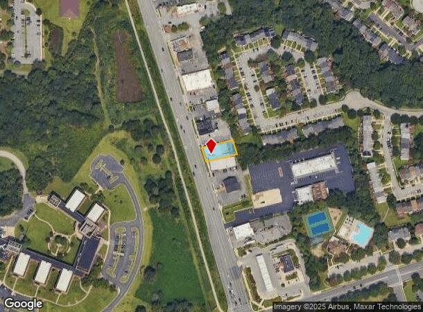  1642 Annapolis Rd, Odenton, MD Parcel Map