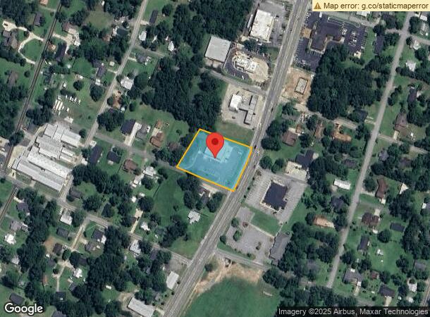  520 S Veterans Blvd, Glennville, GA Parcel Map